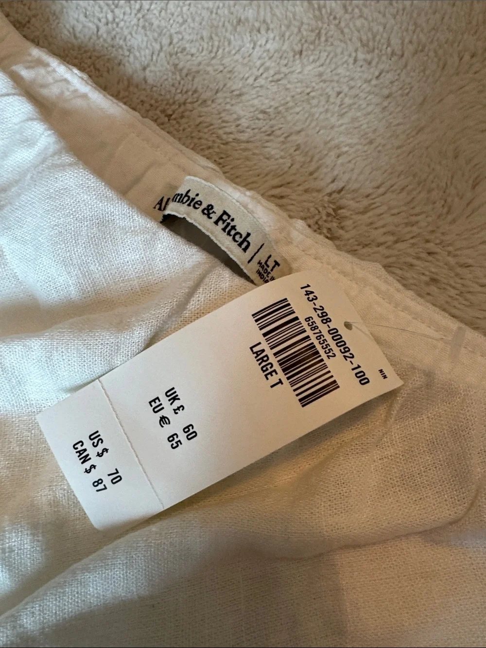Abercrombie & Fitch White Maxi Skirt - Picture 7 of 7